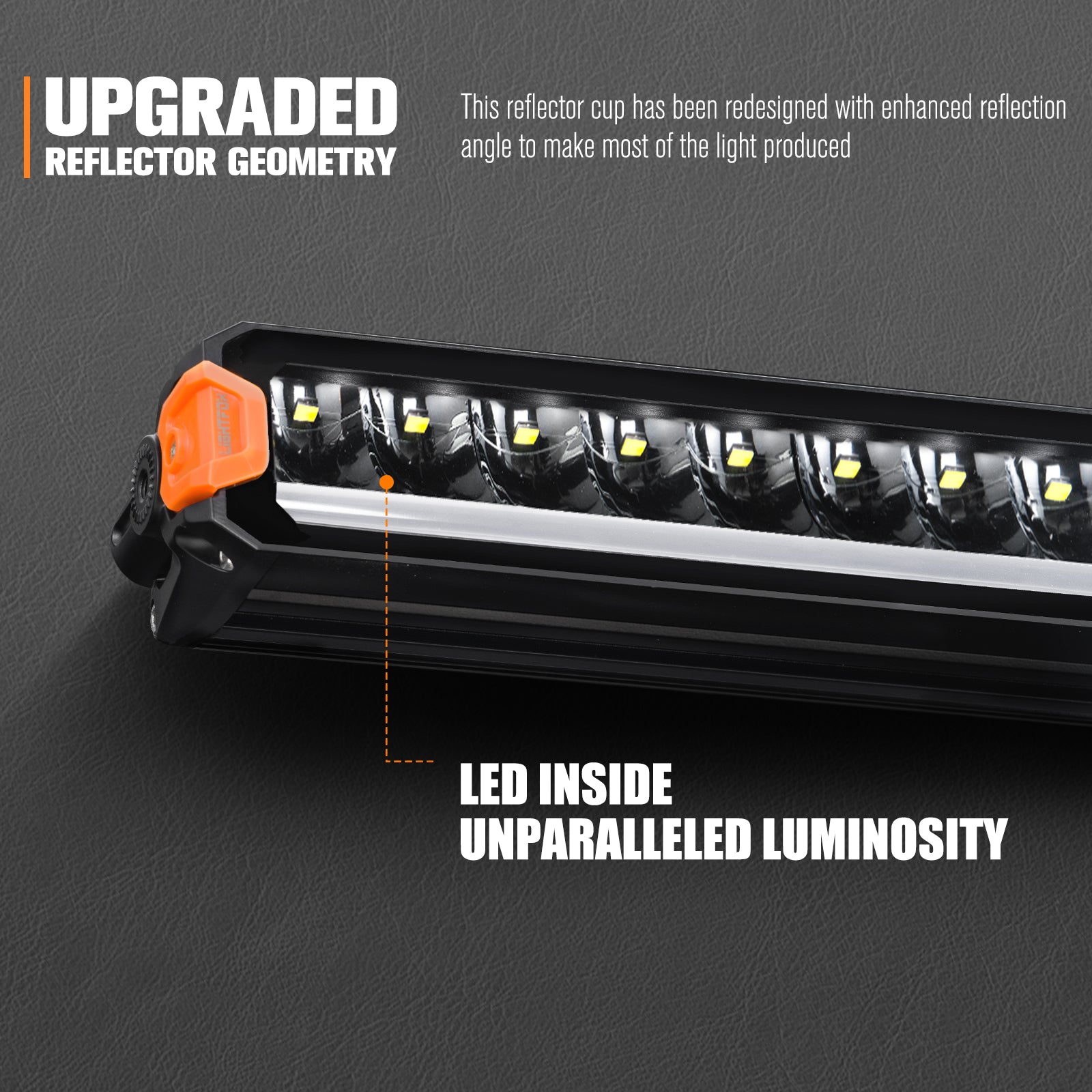 Lightfox 40inch Curved LED Light Bar 1Lux@2,411ft IP68 18,700 Lumens