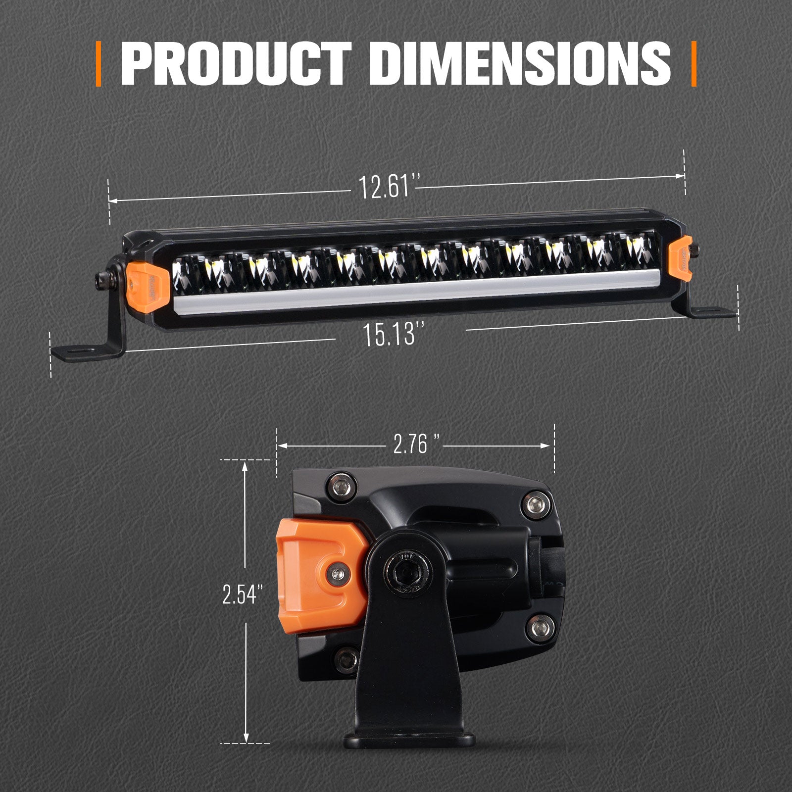 Lightfox 12inch LED Light Bar 1Lux@951ft IP68 6,717 Lumens