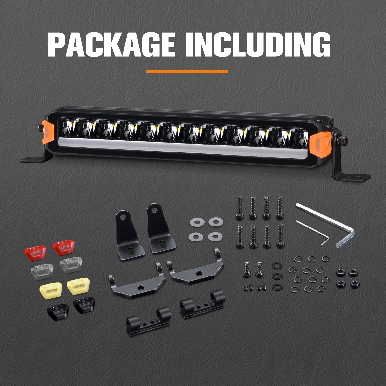 Lightfox 12inch LED Light Bar 1Lux@1,394ft IP68 8,250 Lumens