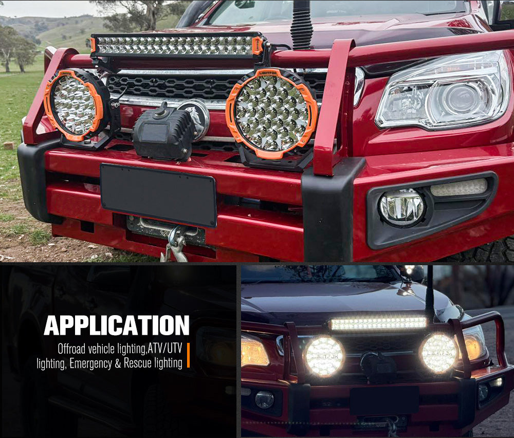 Lightfox Rigel Series 20" LED Light Bar 1Lux@1,670ft IP68 15,096LM