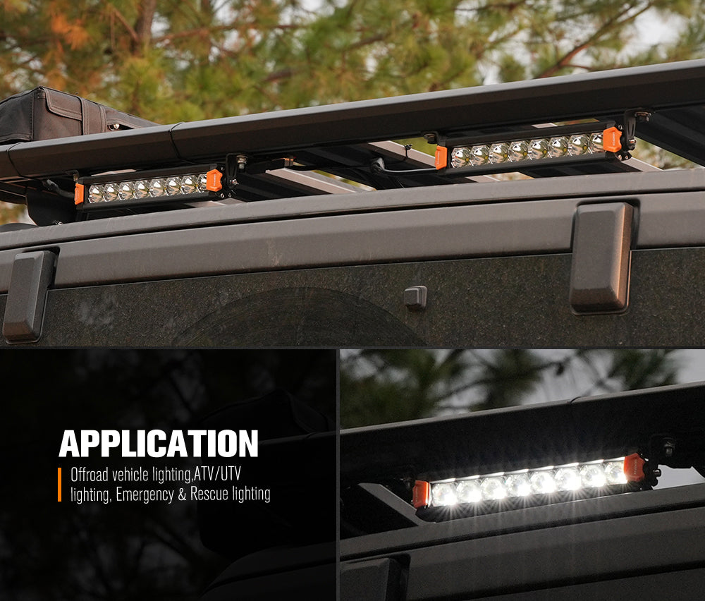 Lightfox Vega Series 8" LED Light Pods 1Lux@1,989ft IP68 8,856LM
