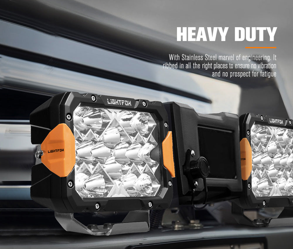 Lightfox Pegasus 9" LED Driving Light 1Lux@2,691ft IP68 13,560LM