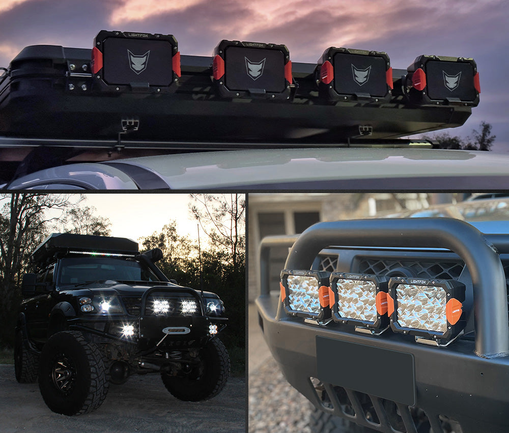 Lightfox Pegasus 9" LED Driving Light 1Lux@2,691ft IP68 13,560LM