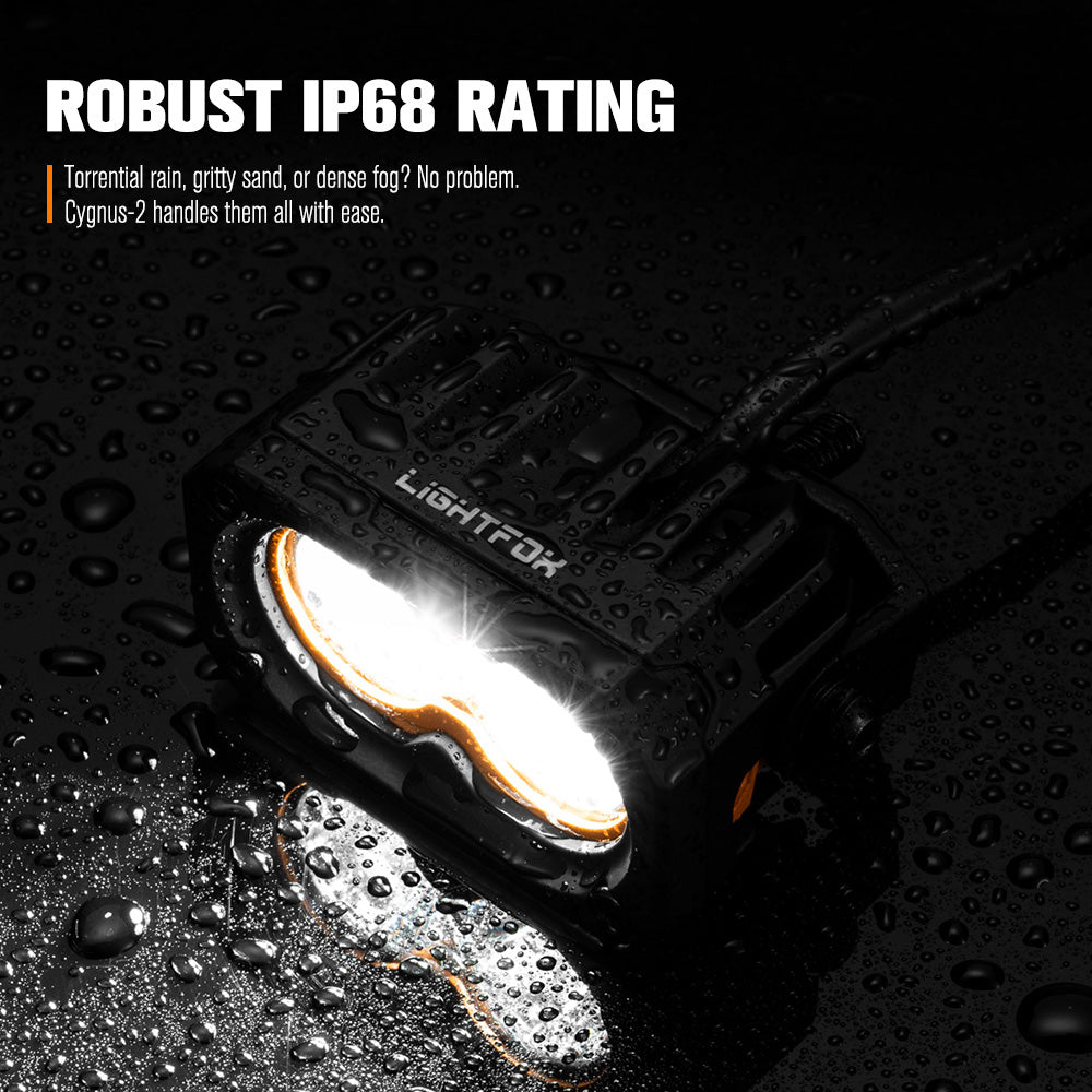 Lightfox Cygnus-2 3inch LED Work Light 1Lux@1,142ft IP68 4,052 Lumens
