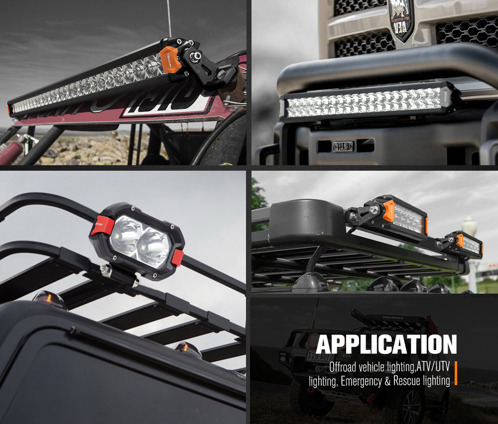 Lightfox Vega Series 14" LED Light Bar 1Lux@869ft IP68 4,735LM