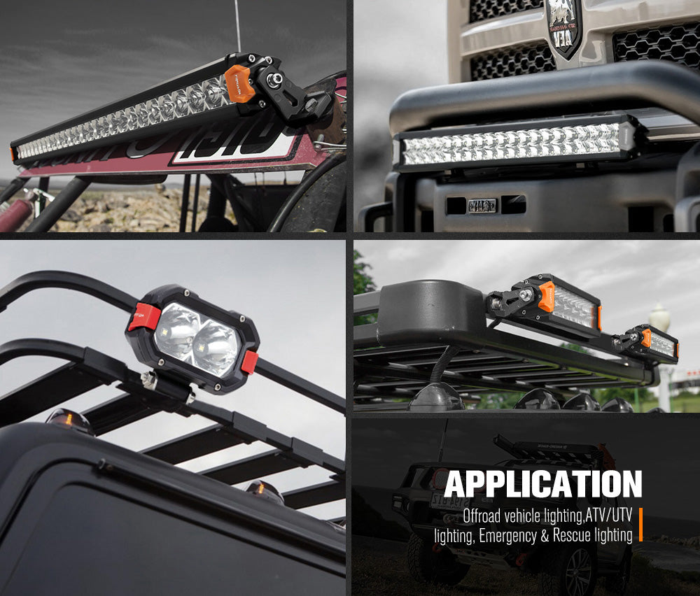 Lightfox Vega Series 20" LED Light Bar 1Lux@1,116ft IP68 7,551LM