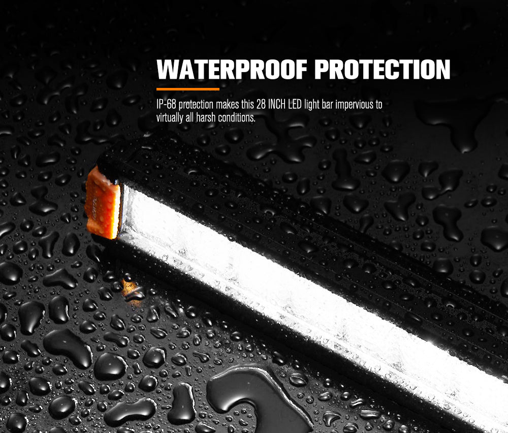 Lightfox Vega Series 28" LED Light Bar 1Lux@1,620ft IP68 17,612LM