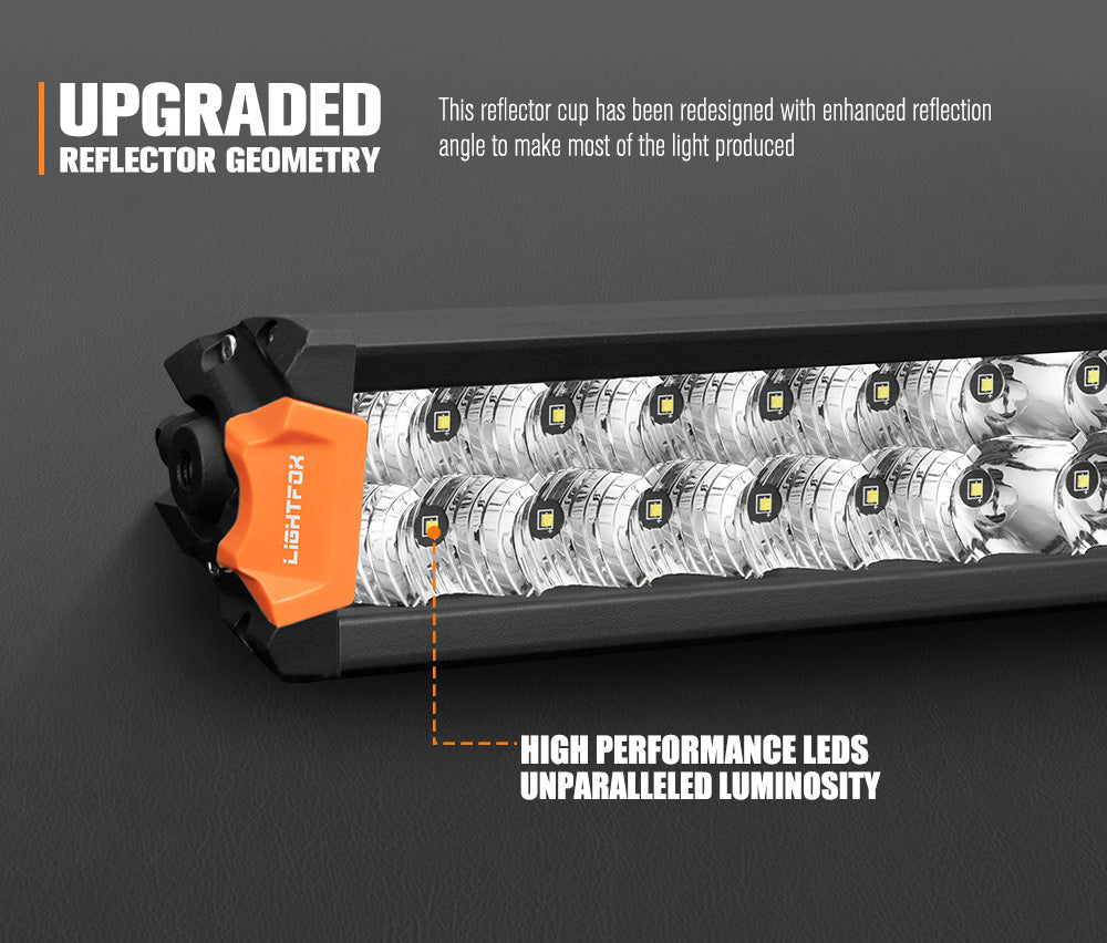 Lightfox Rigel Series 30" LED Light Bar 1Lux@2,008ft IP68 22,644LM