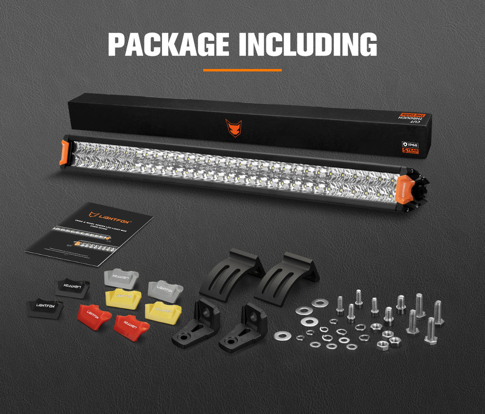 Lightfox Rigel Series 30" LED Light Bar 1Lux@2,008ft IP68 22,644LM