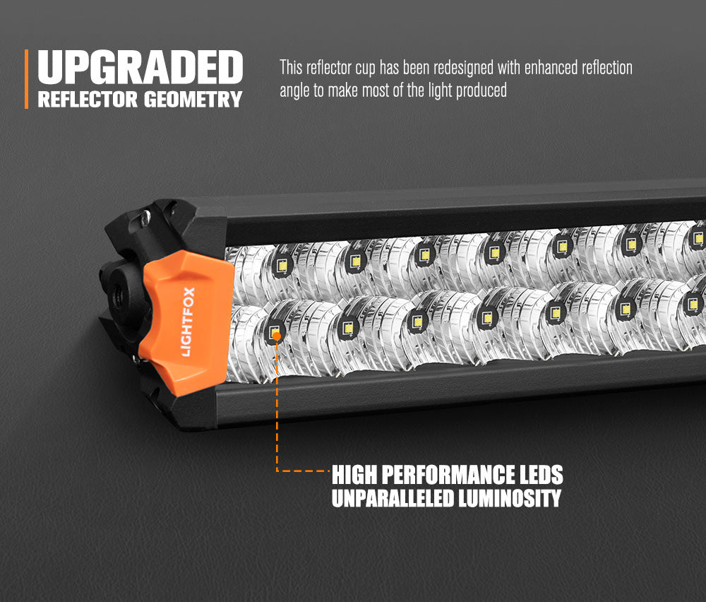 Lightfox Rigel Series 40" LED Light Bar 1Lux@2,278ft IP68 30,192LM