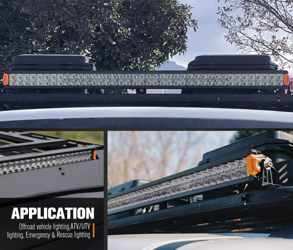 Lightfox Rigel Series 40" LED Light Bar 1Lux@1,697ft IP68 18,040LM