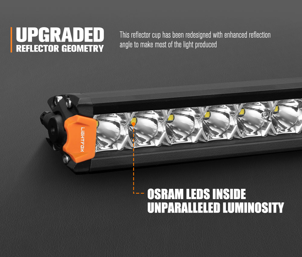 Lightfox Vega Series 8" LED Light Pods 1Lux@1,146ft IP68 6,204LM